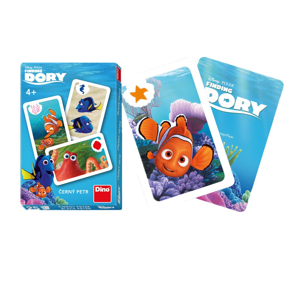 Joc de carti Dino Toys, Black Peter, Finding Dory