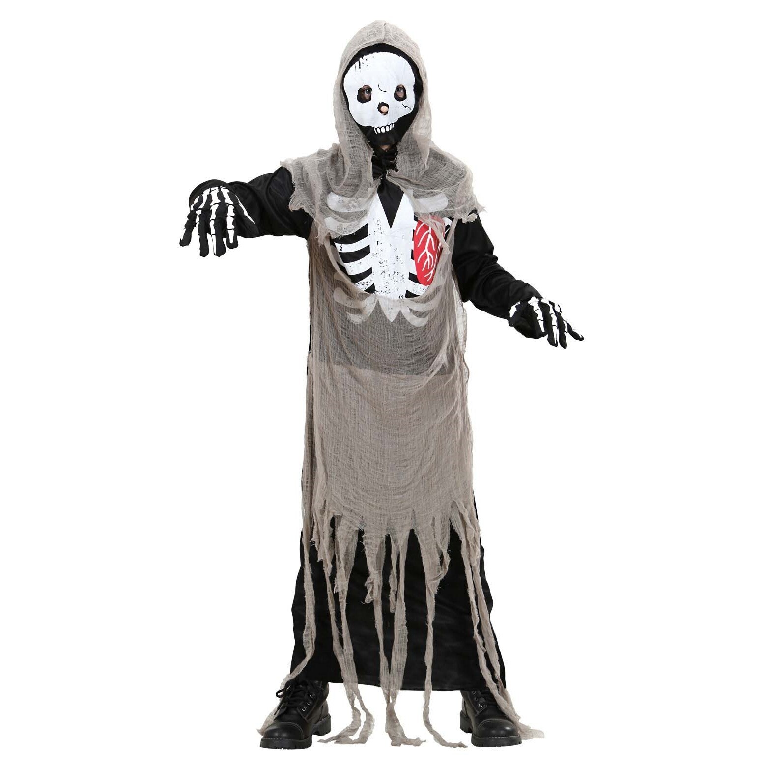 Costum Schelet Zombie Widmann 12736 5 - 7 ani