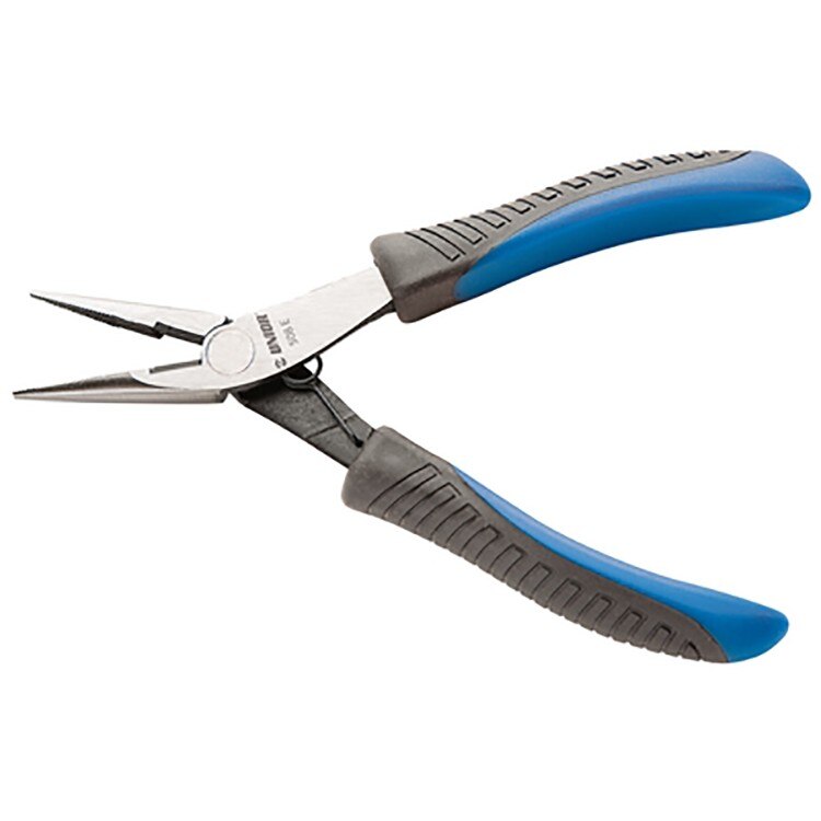 Cleste Unior de 135 mm cu varfuri semirotunde pentru electronisti