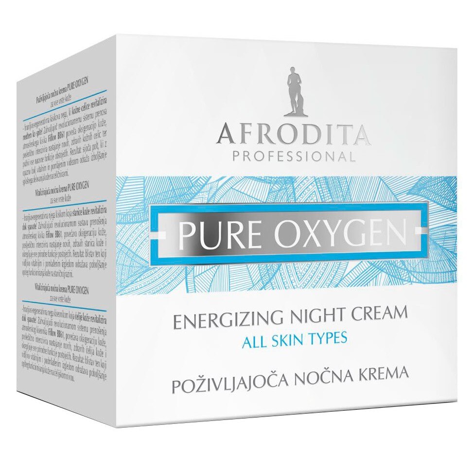 COSMETICA Afrodita Pure Oxygen Crema energizanta de noapte 50 ml