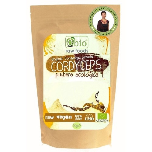 Cordyceps Pulbere Eco, 60 gr, Obio