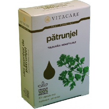 Ulei Esential de Patrunjel, 30 capsule moi, Vitacare Ulei Esential de Patrunjel, 30 capsule moi, Vitacare