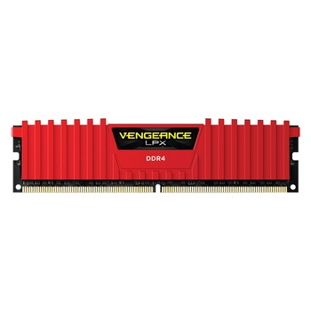 Memorie Corsair Vengeance LPX 8GB DIMM, DDR4, 2400 MHz, CL 16, 1.2V, Red Memorie Corsair Vengeance LPX 8GB DIMM, DDR4, 2400 MHz, CL 16, 1.2V, Red