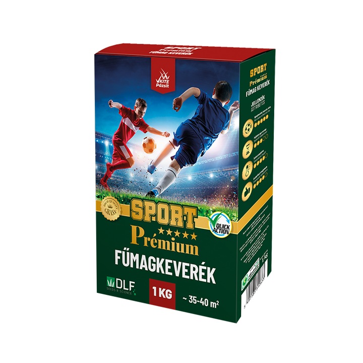 KITE Sport Prémium fűmag keverék 1 kg doboz