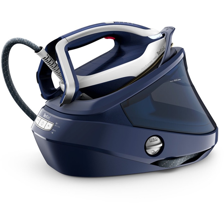 Tefal Pro Express Vision GV9812E0 steam ironing station 3000 W 1.1 L Durilium AirGlide Autoclean soleplate Blue, White