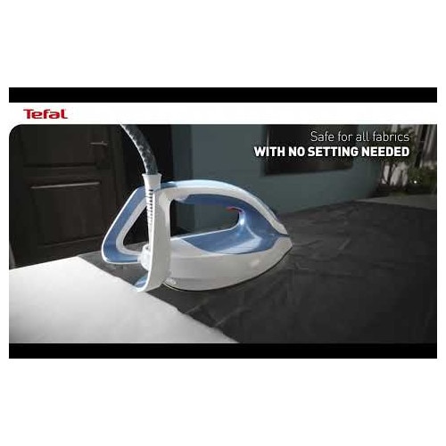 Statie de Calcat Tefal Pro Express Ultimate GV9711E0, 3000W, 590g/min, 1200ml, talpa Durilium, Visiniu-Alb