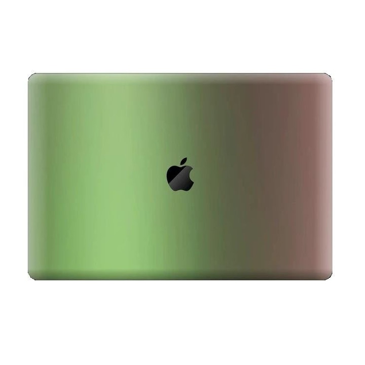 Foil Skin Съвместим с Apple MacBook Pro 14 2021 Wrap Skin Chameleon Avocado Metallic