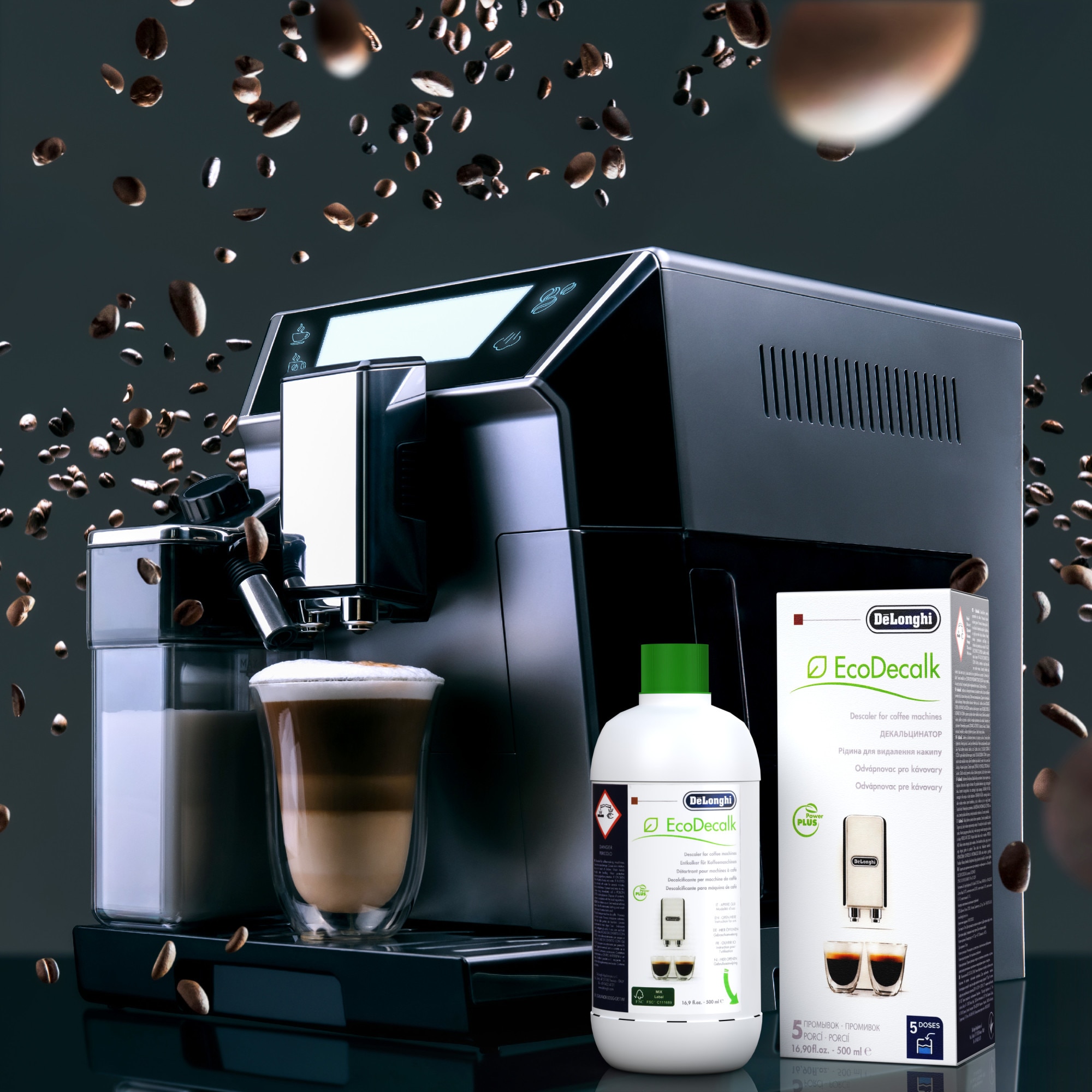 3x Wessper Filtre compatible pour DeLonghi DLSC002, SER3017, 5513292811,  convient aux machines à café expresso – remplacement - Cdiscount  Electroménager