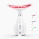 Dispozitiv Facial GO & GLOW® 3 in 1 pentru Hidratare, Eliminarea Ridurilor si Regenerarea Pielii, Actiune Tripla cu Lumina Led, Functie Thermo si Vibratie, pentru Fata, Gat, Decolteu si Maini