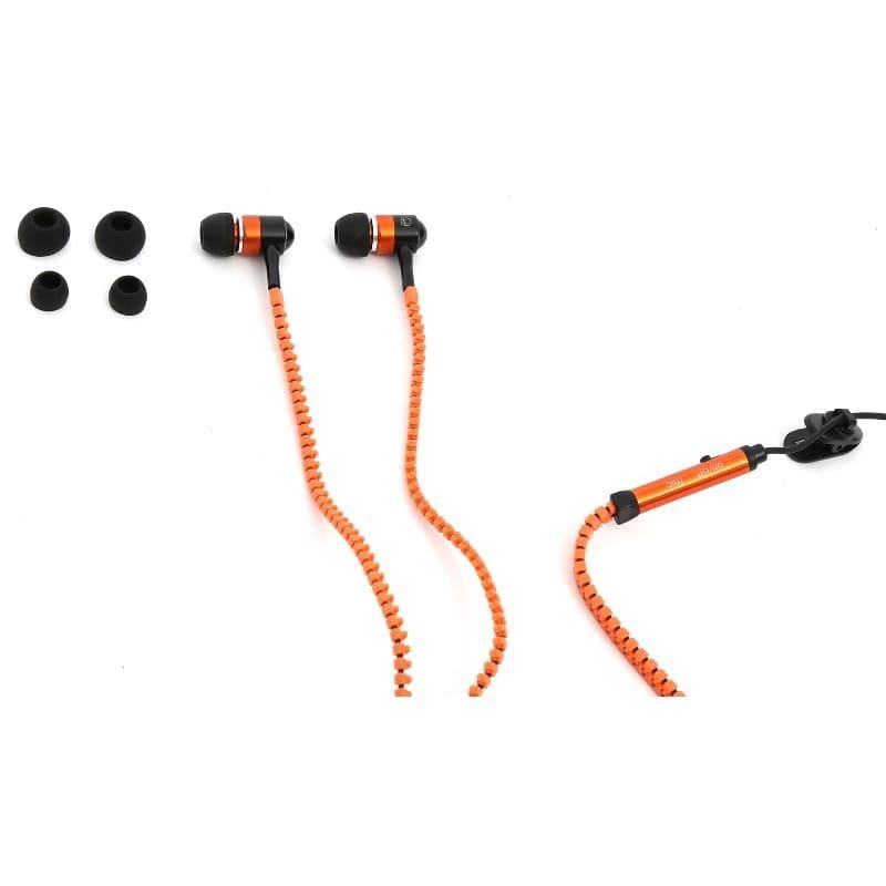 Casti audio in-ear FreeStyle Zippy Blue FH2111BL portocaliu