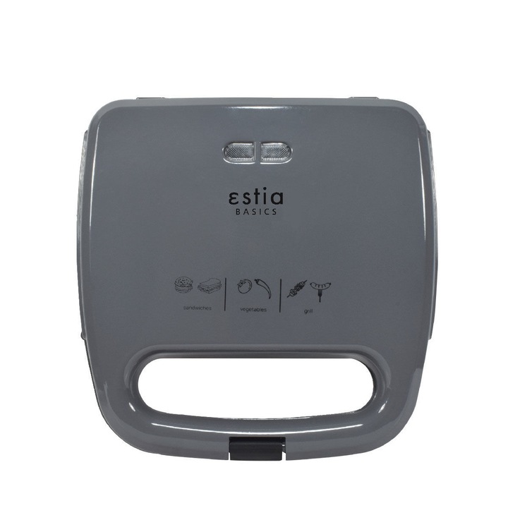 Sandwich-maker, Estia, 750 W, Gri