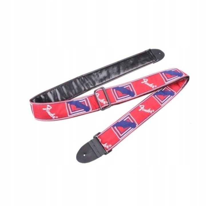Fender gitárpánt, textil/műbőr, 50mm, többszínű