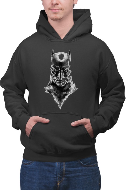 Hanorac barbati Batman Face Mask Disney Comics Hero, Negru