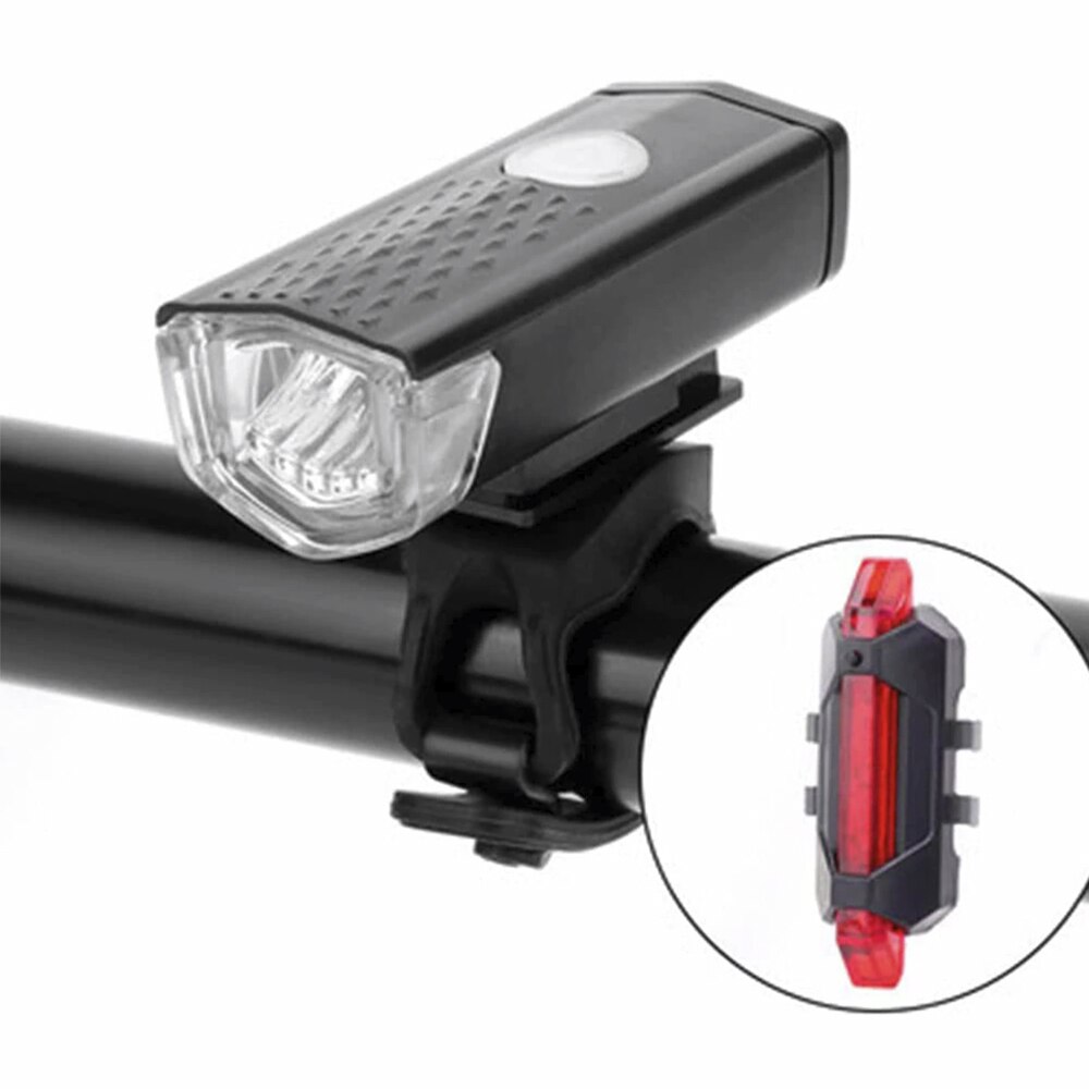 Set Lanterna Led Bicicleta Trotineta N Nytro Far Si Stop Functii Lumina Acumulatori