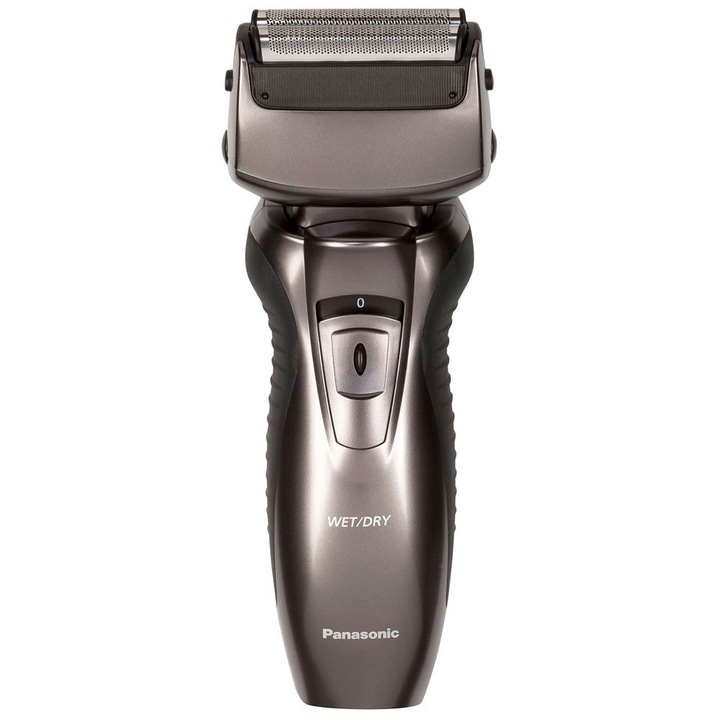 Aparat de ras electric Panasonic ES-RW33, umed si uscat, cap flexibil, husa de transport, Silver