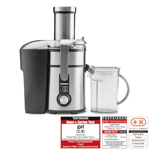 Storcator de fructe si legume Gastroback, Multi Juicer, recipient