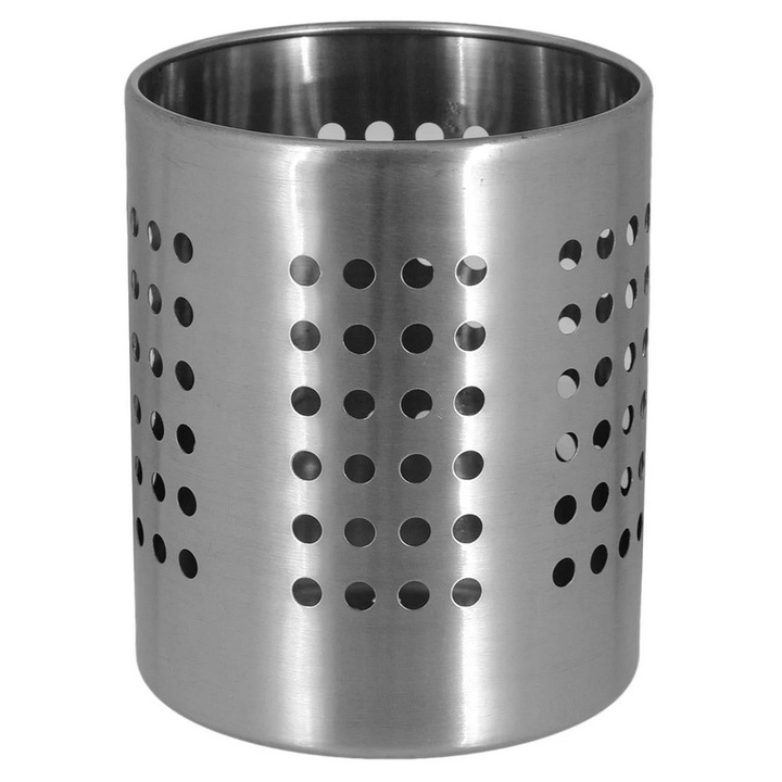 Uscator pentru ustensile, Metal, 11x14 cm, Gri