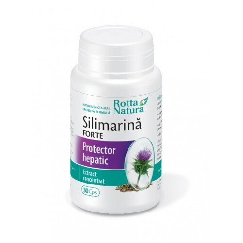 Silimarina Forte, 30 capsule, Rotta Natura