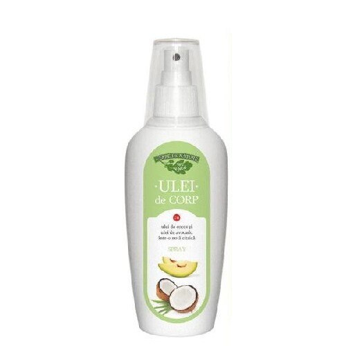 Ulei Corp Spray Cocos si Avocado, 200 ml, Verre de Nature