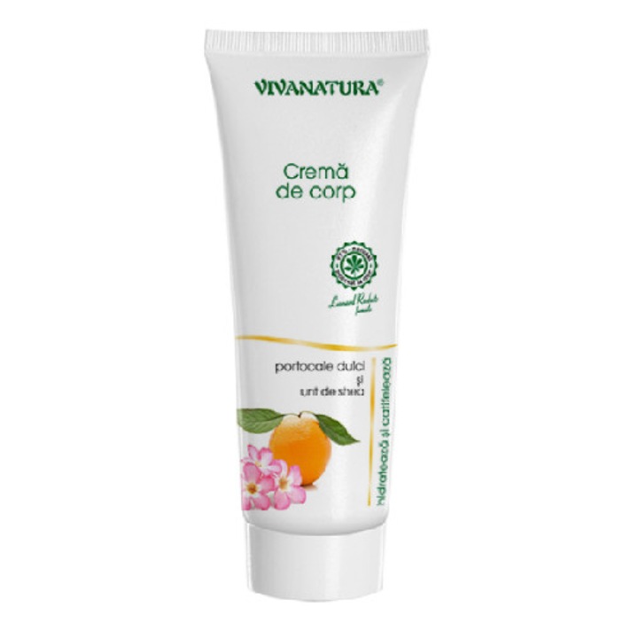 VIVA NATURA, Crema pentru Corp cu Portocale si Unt de Shea 250ml