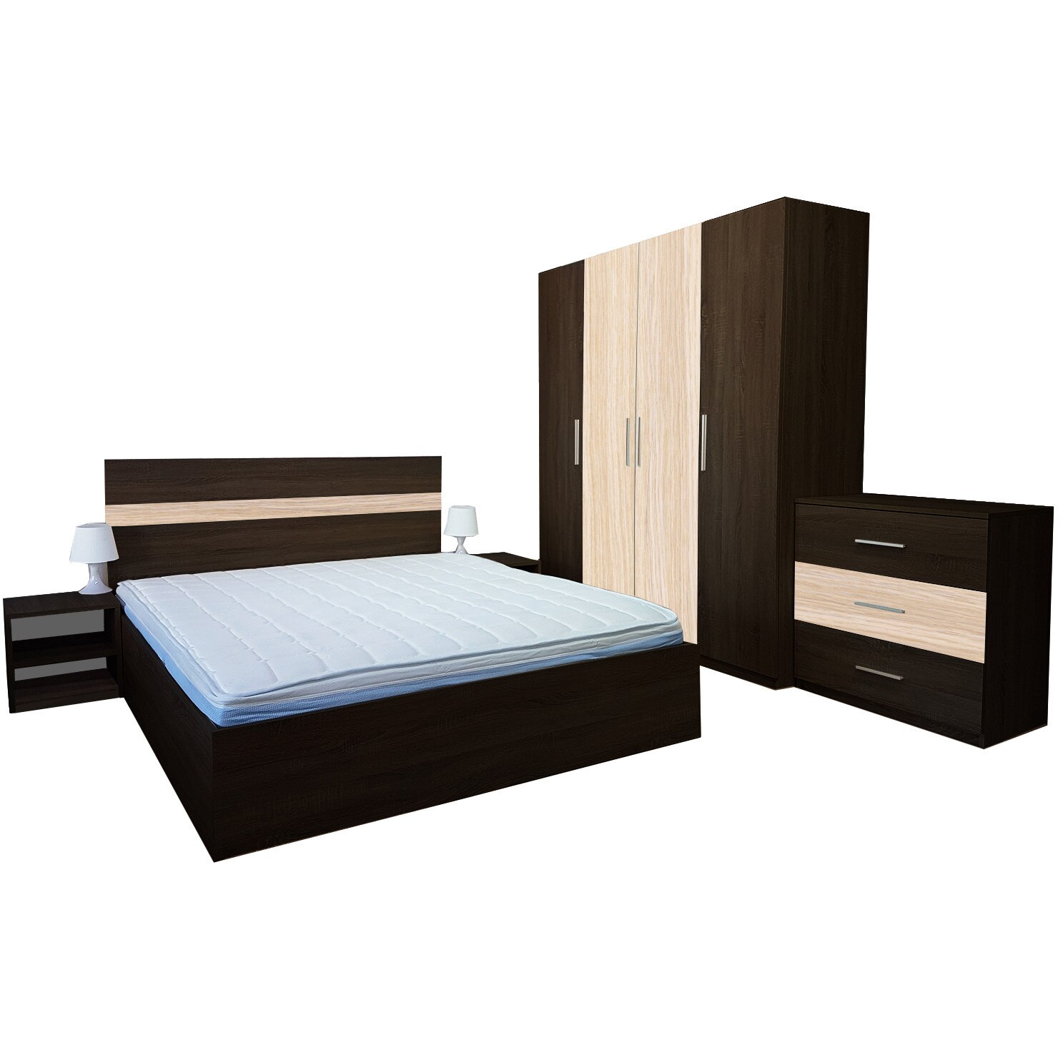 Dormitor Salonic 16, Wenge/Ferrara