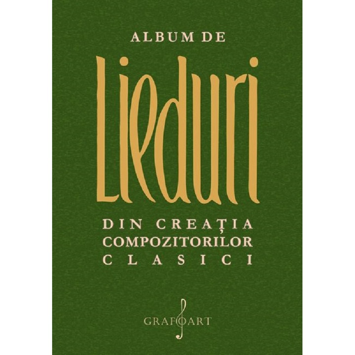 Album De Lieduri Din Creatia Compozitorilor Clasici