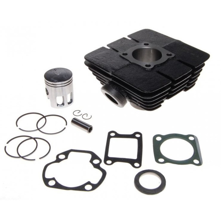 Set 3 piese motor cilindru, piston si garnituri, Yamaha DT50cc, 43mm