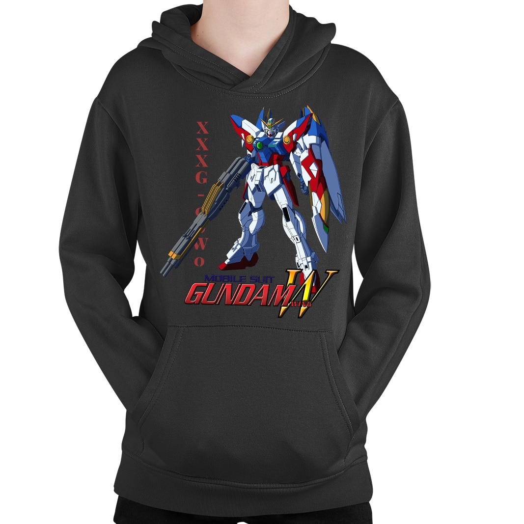 Hanorac copii Gundam Wing Heero Colorful, negru, marime 140-146 CM