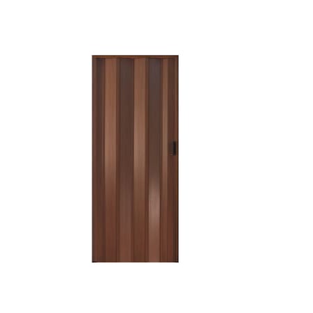 Usa plianta PVC Large, deschidere stanga, dreapta, inchidere cu magnet, 82cm x 202cm, Nuc