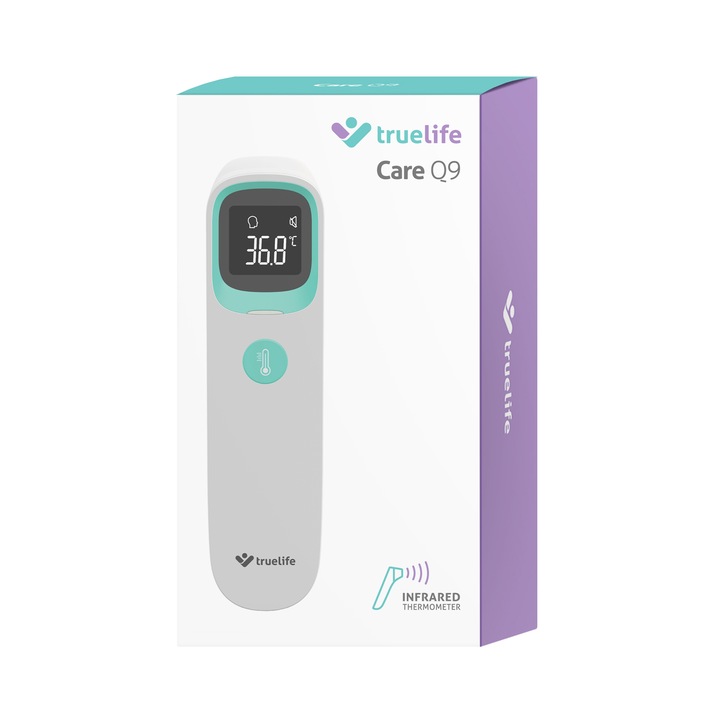 TrueLife Care Q9 érintés nélküli hőmérő/lázmérő