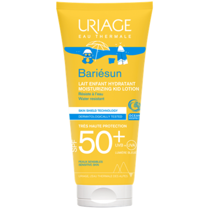 Слънцезащитно мляко Uriage Bariesun SPF50+, За деца, 100 мл