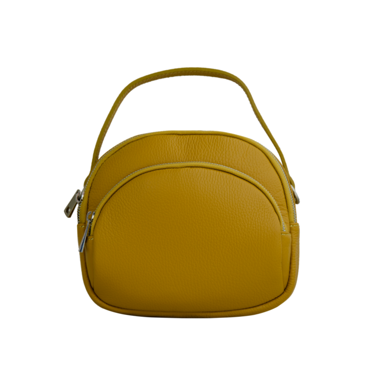 Eva Bags női bőrtáska, Carla sárga