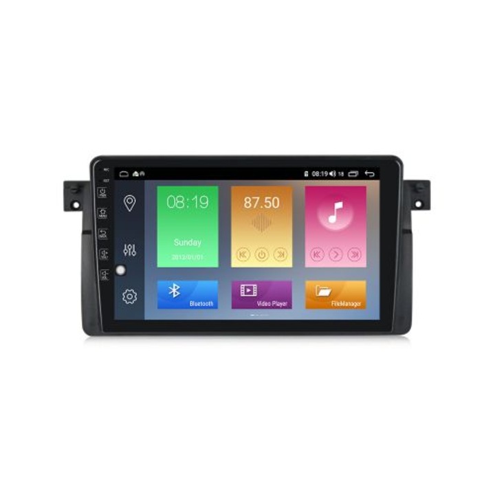 Navigatie Android 10 pentru Bmw E46 2GB Ram 32GB Memorie Slot Cartela 4G Procesor Octa Core 1.8 Ghz