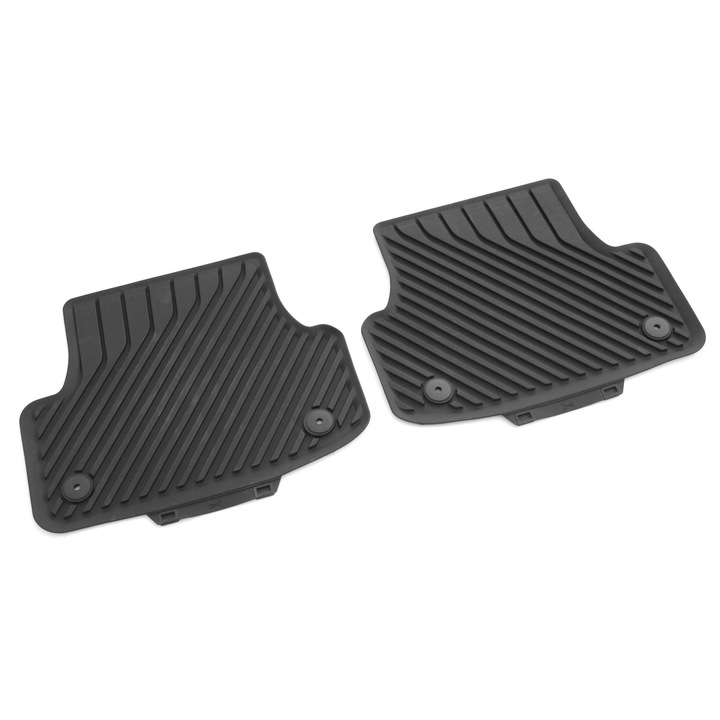 2db hátsó gumiszőnyeg készlet, kompatibilis Audi A3/S3/RS3 8V, AUDI46