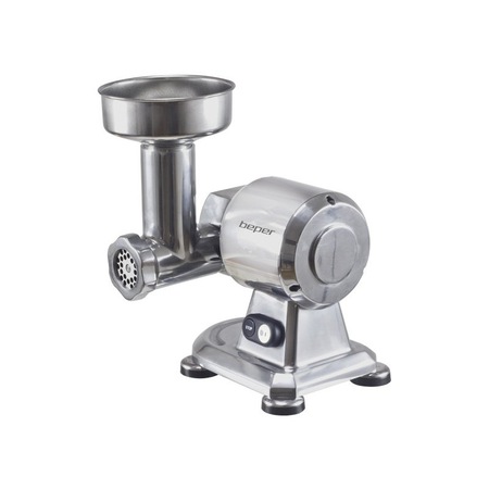 Masina de tocat carne, 300 W, inox, functie reverse, Beper, 90.445