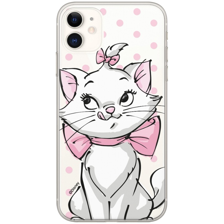 Disney szilikon tok - Marie 002 Apple iPhone X / XS átlátszó (DPCMARIE2139)
