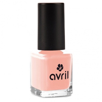 Oja naturala de unghii Avril, nuanta Pink Powder, roz pal 7 ml Oja naturala de unghii Avril, nuanta Pink Powder, roz pal 7 ml