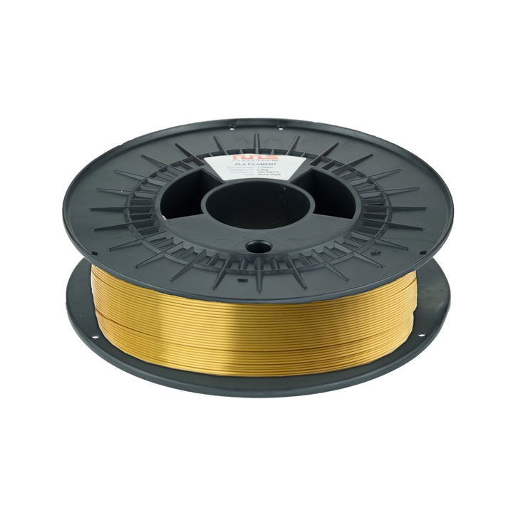 Filament pentru imprimanta 3D, NuNus, PLA, 1 kg, 1.75 mm, Auriu