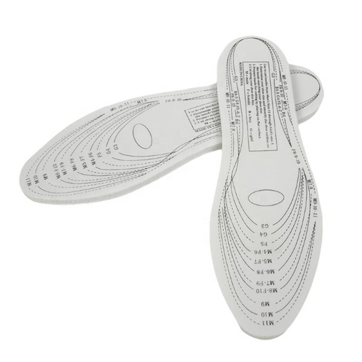 Set 2 branturi pentru pantofi spuma super soft Comfort Foot, alb, marime universala