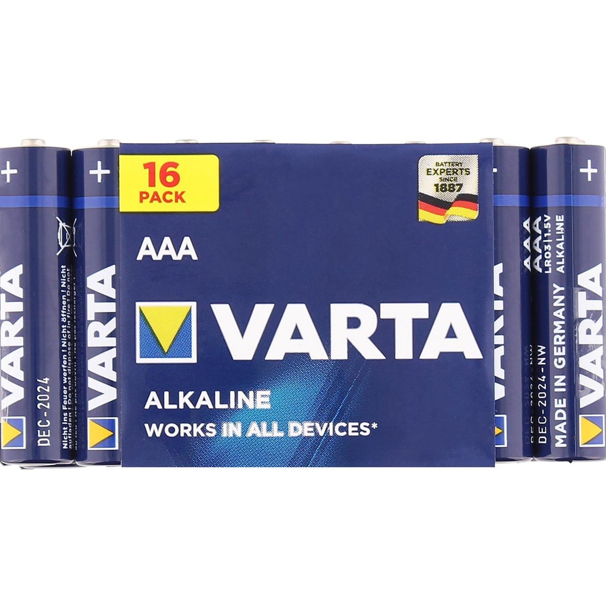 Set 16 Baterii Alcaline AAA Varta - EMAG.ro