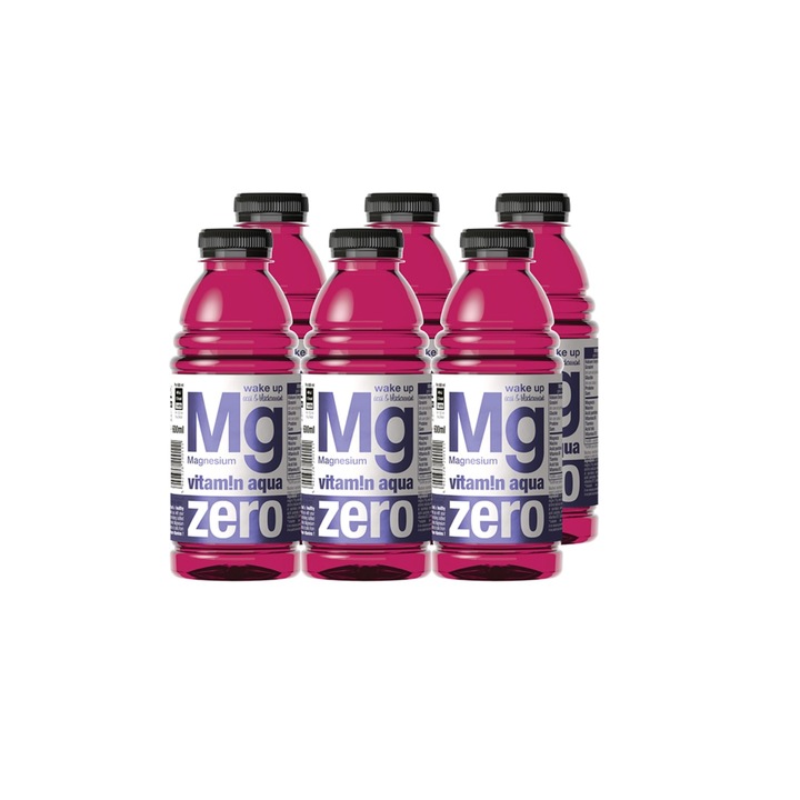 Apa cu vitamine MG ZERO VITAMIN AQUA Acai&Blackcurrant bax 0.6L x 6 sticle