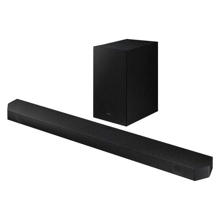Soundbar Samsung HW-Q60B, 3.1, 340W, Bluetooth, Dolby, Subwoofer Wireless, Черен