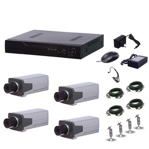 Kit Sistem Supraveghere Video Aku 8 Camere Gigant Interior Exterior 1200 Tvl Dvr 8 Canale Lan H264 Emag Ro