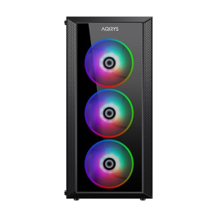 Sistem Desktop PC Gaming Intel Alder Lake i9-12900K pana la 5.2GHz, 64GB DDR4, SSD 2TB M.2 NVMe, nVidia RTX3060Ti 8GB GDDR6, Carcasa LED RGB, Licenta Microsoft Windows 11 Professional
