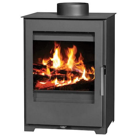 Soba tip semineu pe lemne, brichete Victoria 05 Parma SL, 5 kW, clasa energetica A, dimensiuni compacte