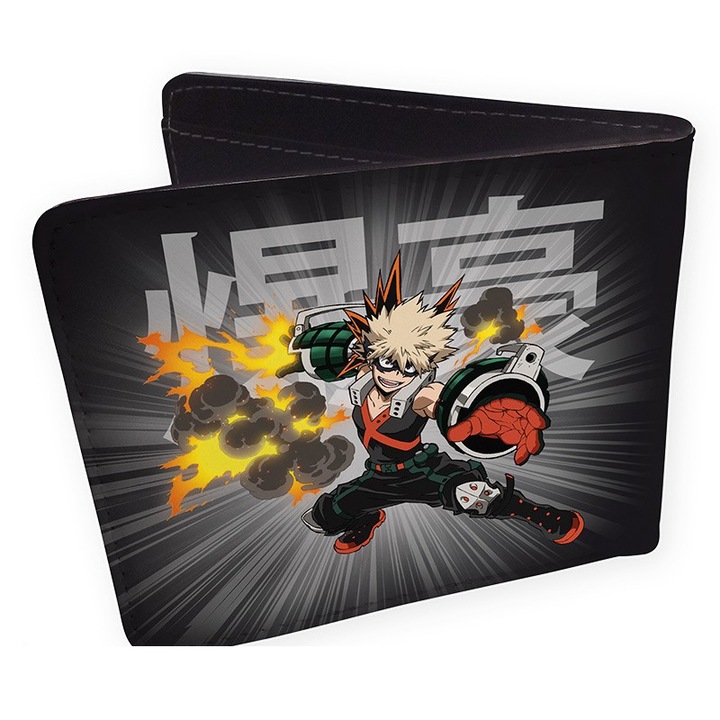 Портфейл My Hero Academia Izuku & Bakugo, 9,5x11 см, многоцветен