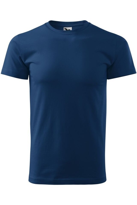 Tricou pentru barbati Basic, Adler, material 100 % Bumbac, Midnight Blue
