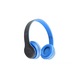Casti Bluetooth Radio/MP3/TF/mic P47 Alien albastre