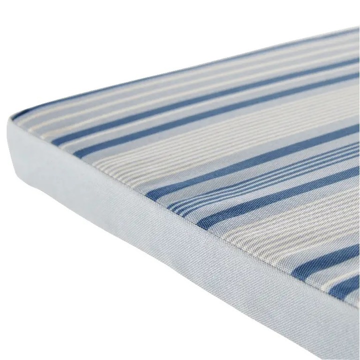 Градинска възглавница GoodHome Isla, синя, 40 x 40 x 5 cm