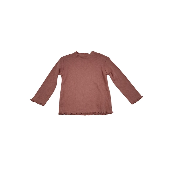 Детска блуза Zara Kids тъмно розова 9-12 мес